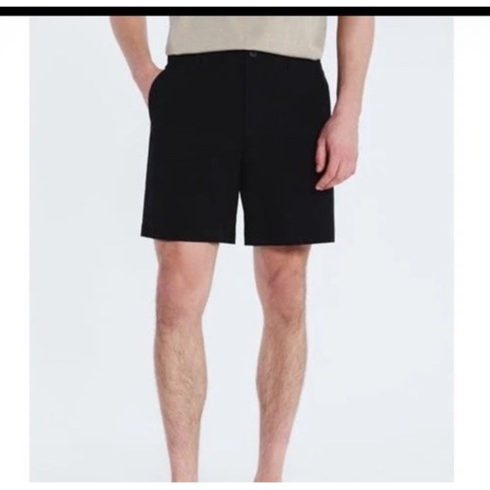 Free Assembly Men's 7" Utility Shorts Casual Everyday Wear Xl Black